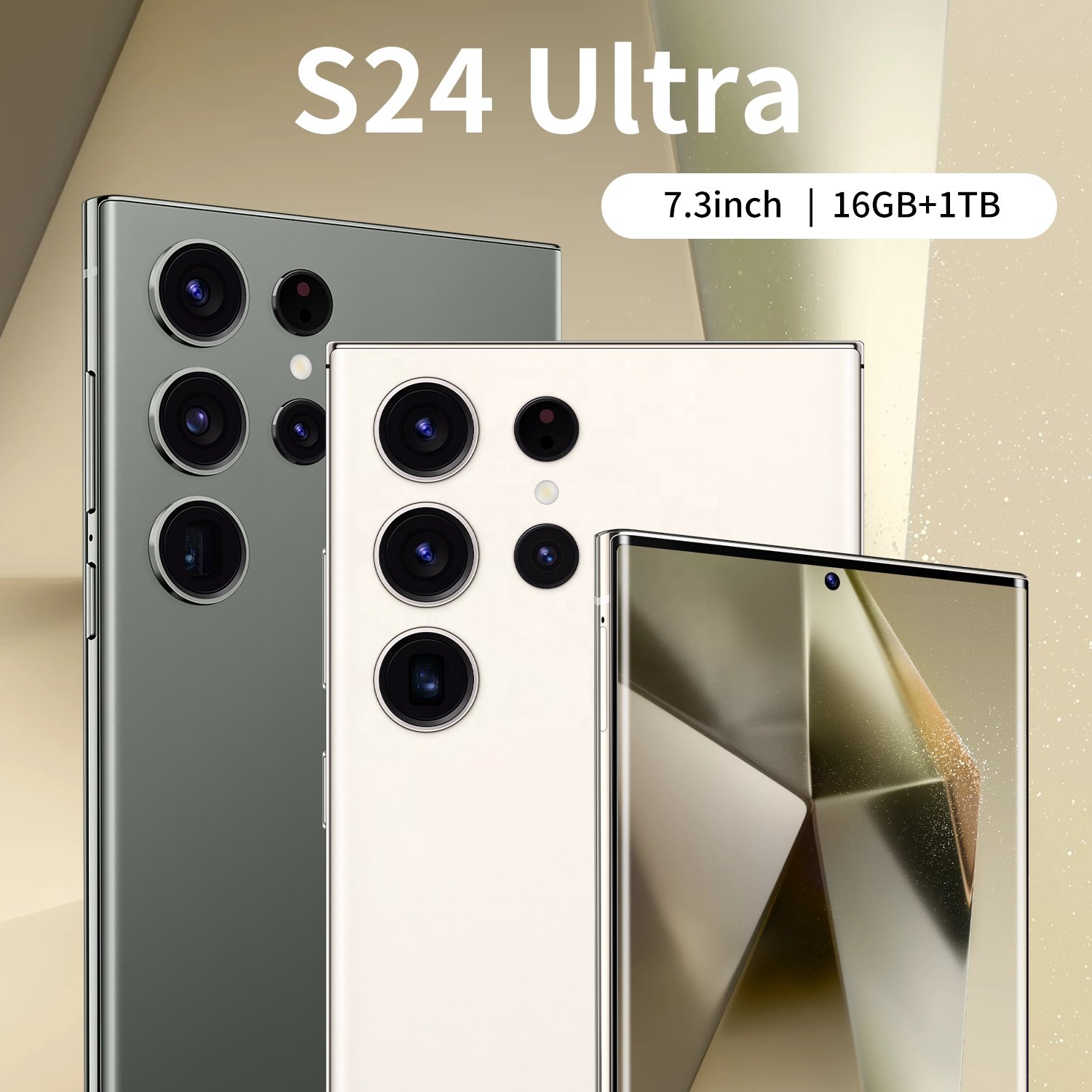 S24 Ultra 16GB+1TB 7.3inch Unlocked dual card High quality 5G Smartphone Android 13 Deca Core Mobile phones